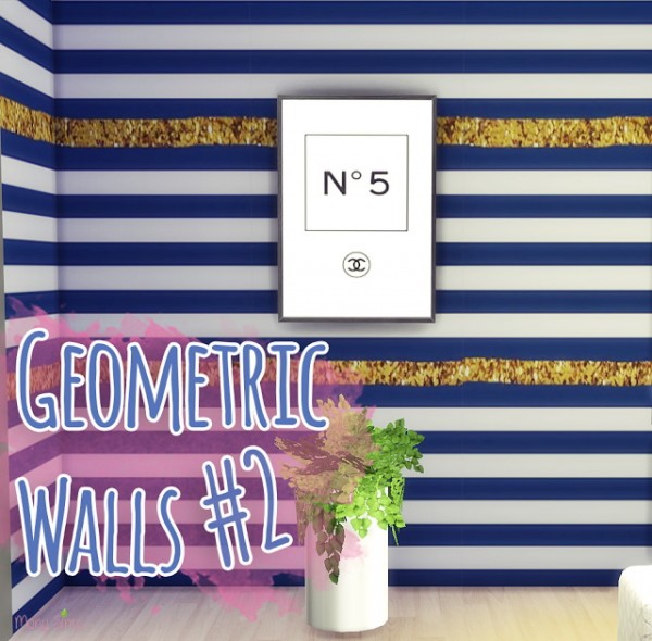  Mony Sims: Geometric Walls 2