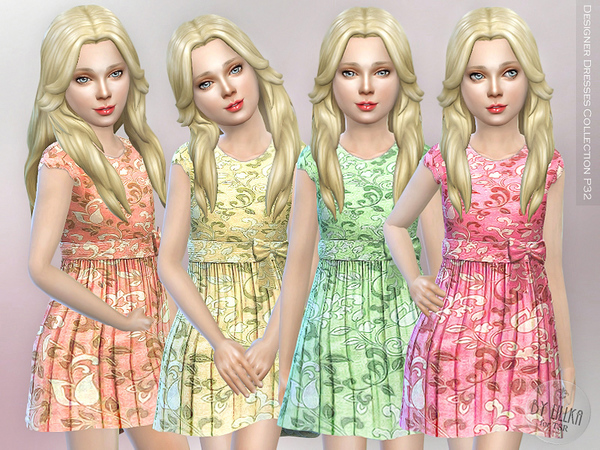  The Sims Resource: Designer Dresses Collection P32 by lillka