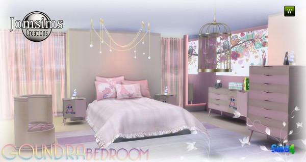 Jom Sims Creations: Goundra bedroom