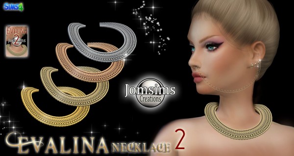  Jom Sims Creations: Evalina 2 collier