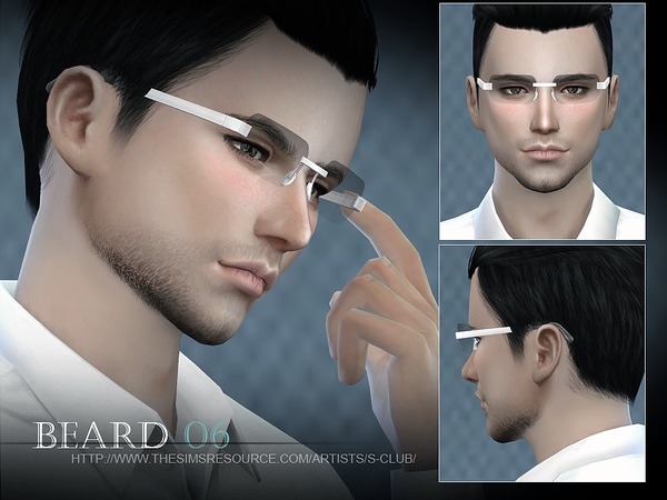  The Sims Resource: Beard 06 by S Club