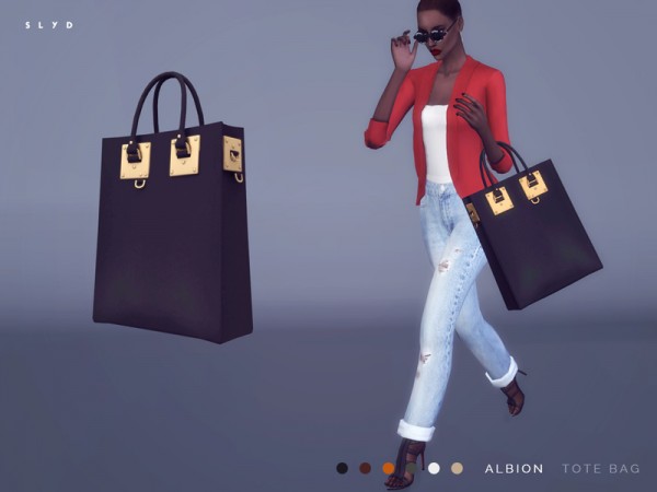  The Sims Resource: Albion Tote Bag by SLYD