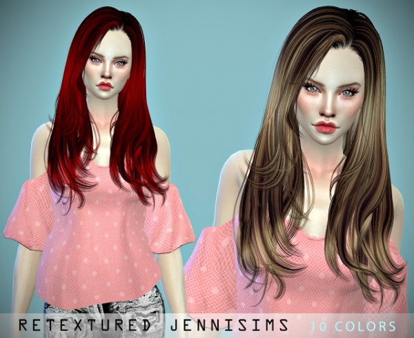  Jenni Sims: Newsea Sweet Slumber and Newsea Josie Hairs retextures