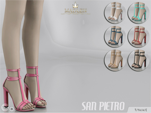  The Sims Resource: Madlen San Pietro Shoes by MJ95