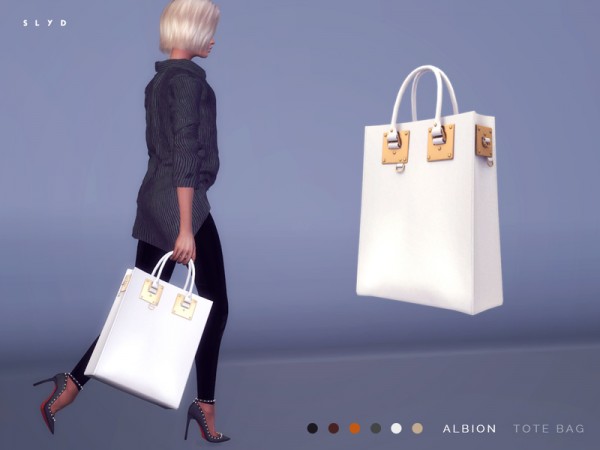  The Sims Resource: Albion Tote Bag by SLYD