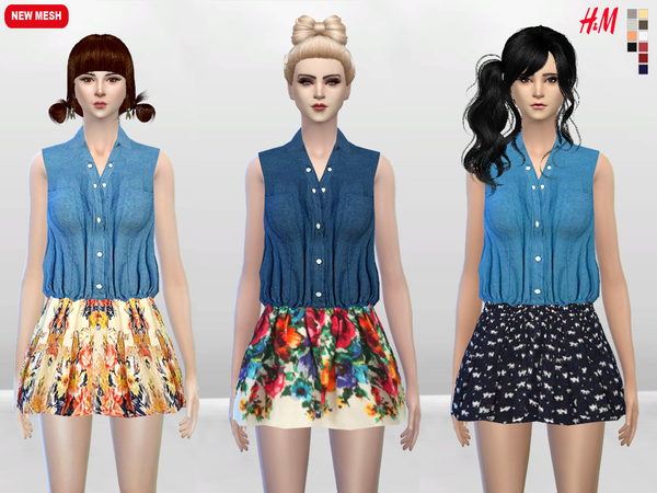  The Sims Resource: Baby Jeans Outfit by McLayneSims