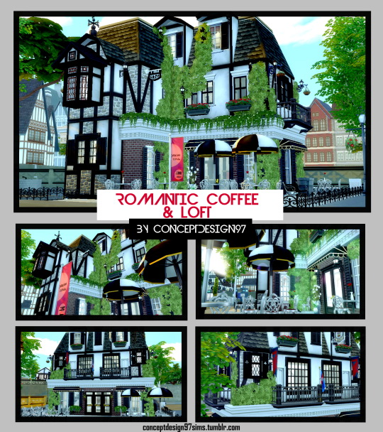  Simsworkshop: Romantic Coffee & Loft