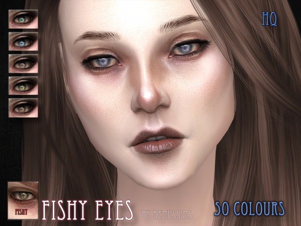  The Sims Resource: Fishy Eyes by RemusSirion