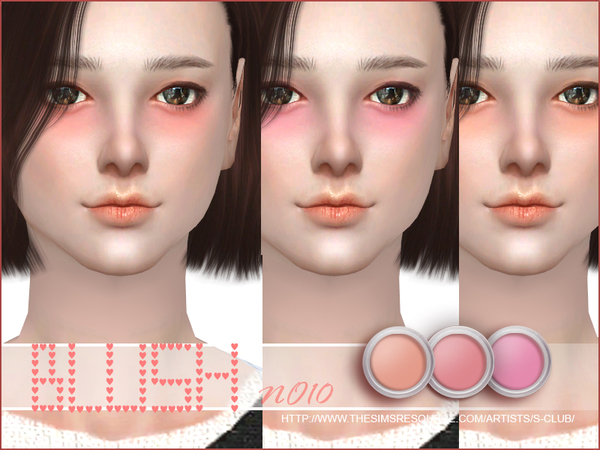  The Sims Resource: Blush 10 by S Club