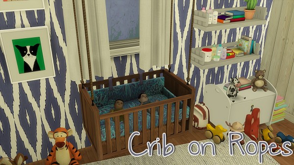  Simsworkshop: Crib on Ropes by driana