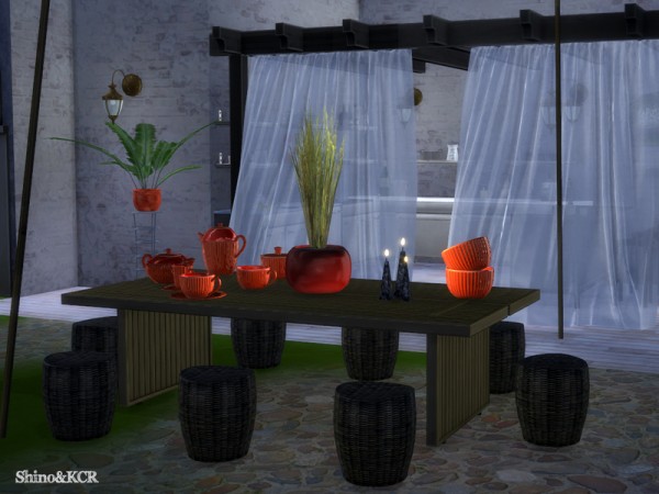  The Sims Resource: Outdoor 2016   Dining by ShinoKCR