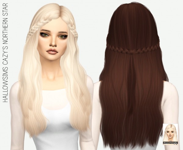  Miss Paraply: Cazy`s Northern Star hairstyle retextured