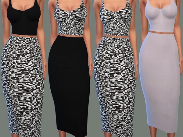  The Sims Resource: Tammy Dress by NataliMayhem