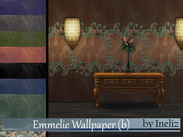  The Sims Resource: Emmelie Wallpaper by Ineliz