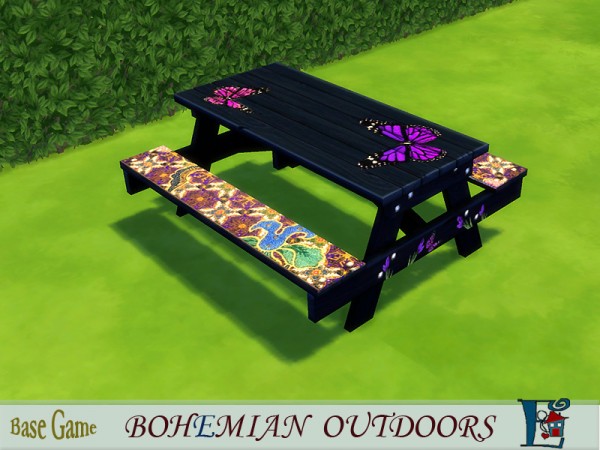  The Sims Resource: Bohemian Outdoors set by Evi