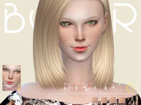  The Sims Resource: Bobur freckles 01
