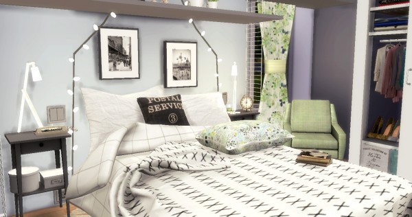  Sims4Luxury: Pastel Bedroom