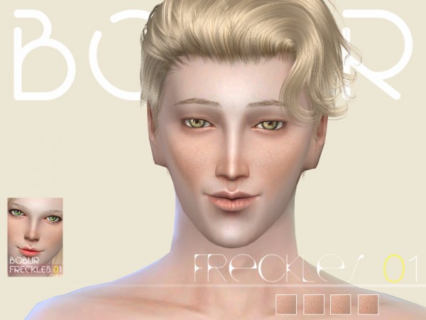  The Sims Resource: Bobur freckles 01