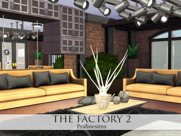  The Sims Resource: THE FACTORY 2   Industrial Living