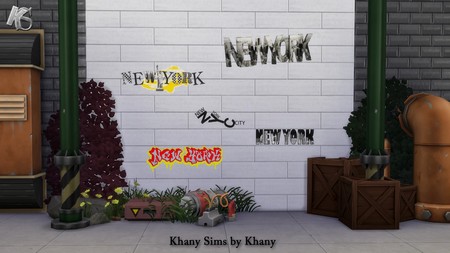  Khany Sims: NEW YORK City set