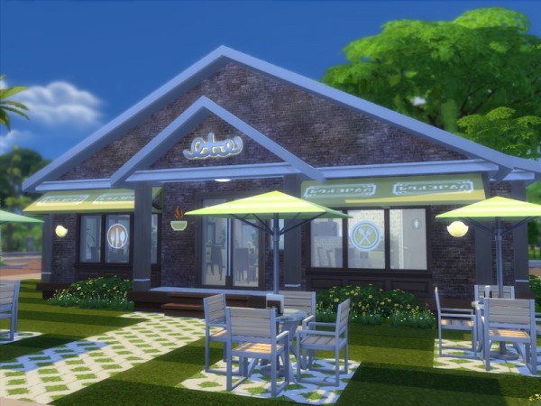  The Sims Resource: Lawndale Restaurant by sharon337