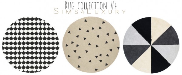  Sims4Luxury: Rug collection 4