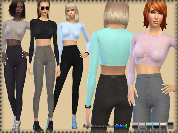  The Sims Resource: Clothes Two Colors by Bukovka
