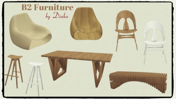  Dinha Gamer: B2 Furniture (Living & Dinning Room)