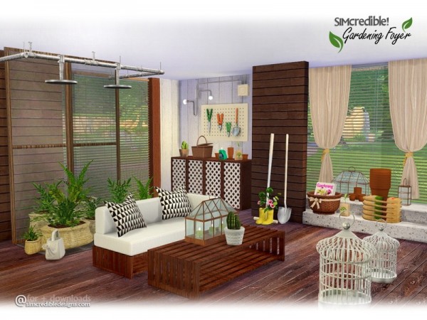  The Sims Resource: Gardening Foyer by SIMcredible