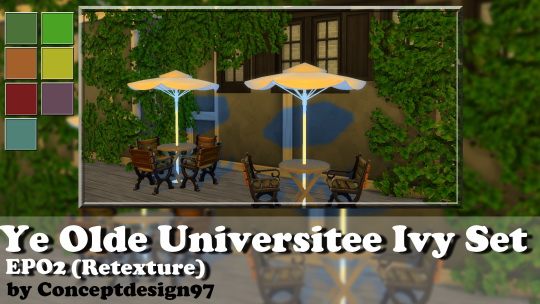 Simsworkshop: Ye Olde Universitee Ivy Set EP02  
