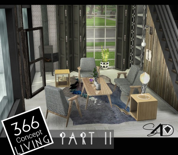  Sims 4 Designs: Concept Living Part II