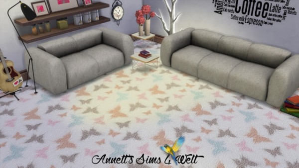  Annett`s Sims 4 Welt: Carpet Butterfly