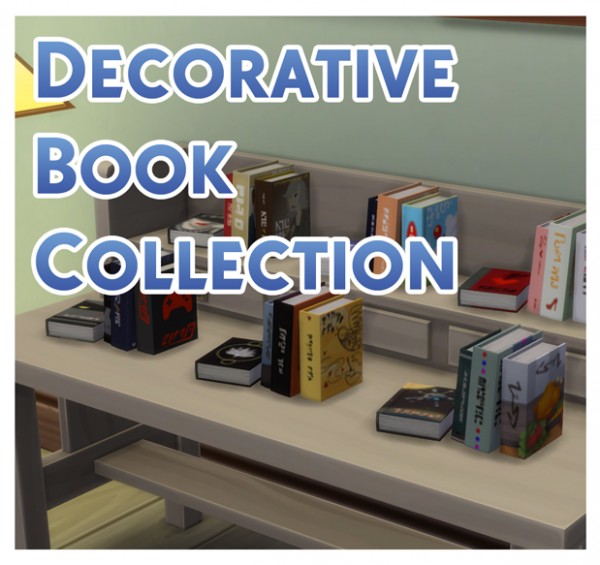  Mod The Sims: Decorative Book Collection by Menaceman44