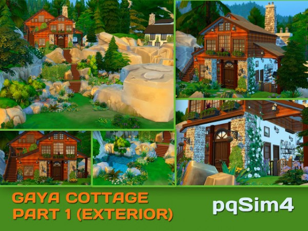  PQSims4: Gaya Cottage Part 1   Exterior