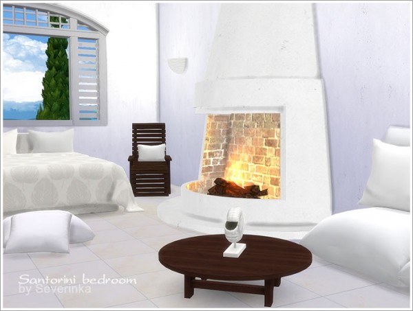 Sims by Severinka: Santorini bedroom