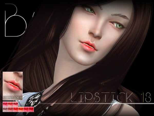  The Sims Resource: Bobur Lipstick N13