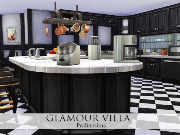  The Sims Resource: Glamour Villa by Pralinesims