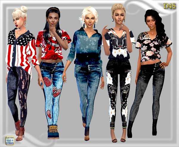  Dreaming 4 Sims: Desi Jeans