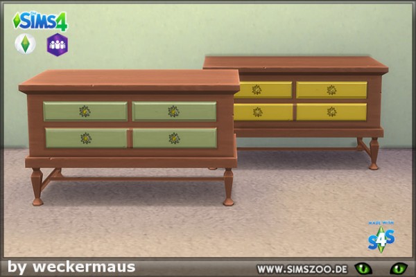  Blackys Sims 4 Zoo: Collection House Dresser