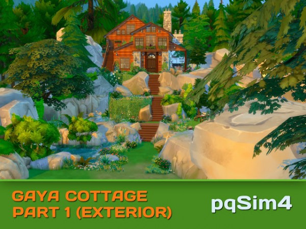  PQSims4: Gaya Cottage Part 1   Exterior