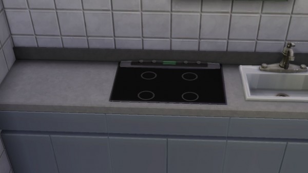  Mod The Sims: Functional Counter Top Stove by necrodog
