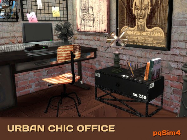  PQSims4: Urban chic office