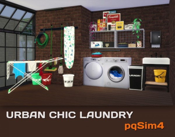  PQSims4: Urban Chic Laundry