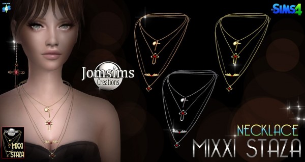  Jom Sims Creations: Mixxi staza necklace
