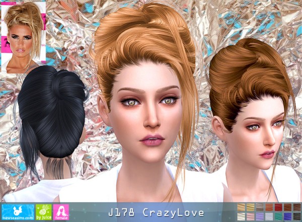  NewSea: J178 Crazy Love donation hairstyle