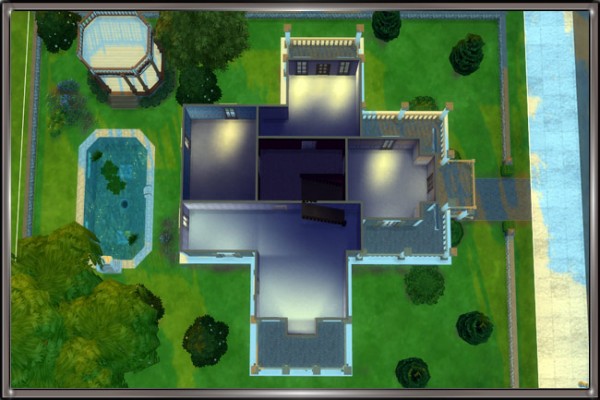  Blackys Sims 4 Zoo: Viktoriana Empty house by MadameChaos