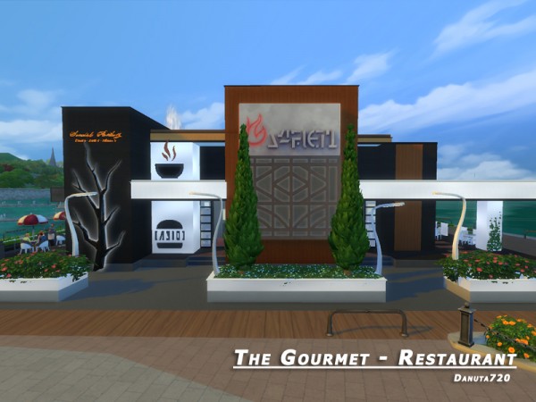  The Sims Resource: The Gourmet   Restaurant by Danuta720