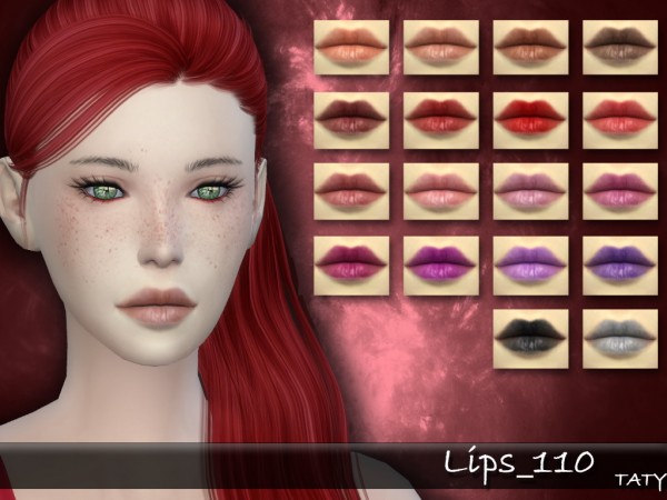 Simsworkshop: Lips 110 by Taty