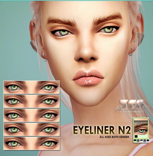  Tifa Sims: Eyeliner N2