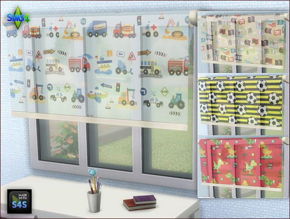  Arte Della Vita: 2 sets of blinds for boys and girls